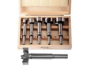 AWTOOLS SĘKOWNIKI DO DREWNA 15-35mm / 5cz.15-20-25-30-35mm TRZPIEŃ 8mm