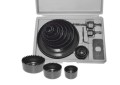 AWTOOLS OTWORNICE DO DREWNA / 19-22-28-32-38-44-51-64-76-89-102-127mm / KOMPLET 16 ELEMENTÓW