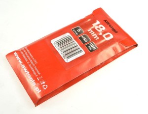 AWTOOLS WIERTŁO METAL BIAŁE 18,0mm/5szt.PODTACZANE