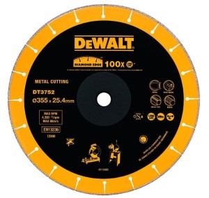 DEWALT TARCZA DIAMENTOWA DO METALU 355x25,4