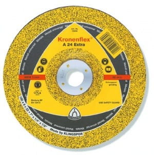 KLINGSPOR TARCZA DO SZLIFOWANIA METALU 115mm x 6,0mm x 22,2mm  A24 Extra