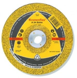 K.TARCZA SZLIF.125mm x 6,0mm x 22,2mm  A24 Extra WYPUKŁA.