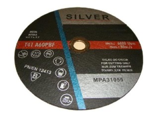 SILVER TARCZA DO METALU  230*1,9mm .