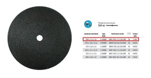 TARCZA METAL INCOFLEX  300*3,2*32 .