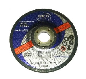 TARCZA METAL SZLIF.INCOFLEX  125*8,0 .