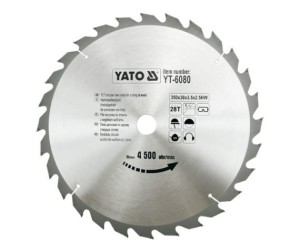 YATO PIŁA TARCZOWA WIDIOWA 350*28*30    6080
