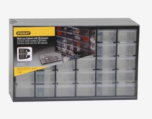 STANLEY ORGANIZATOR STOJĄCY 30 SZUFLAD