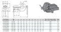 BISON-BIAL IMADŁO STAŁE 200mm TYP 1240, CIĘŻKIE