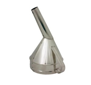 LEJEK  METALOWY  SKOŚNY fi 16cm