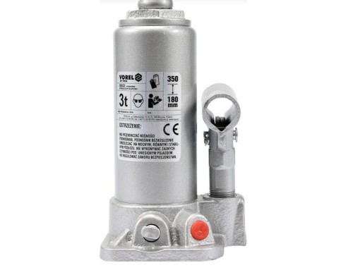 VOREL DŹWIGNIK TŁOKOWY HYDRAULICZNY 3T 180 - 350mm  80022