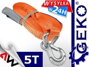 GEKO LINKA HOLOWNICZA 5Tx7,5m Z HAKIEM