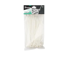 BRADAS OPASKA PLASTIK BIAŁA  2,5x120/100szt....