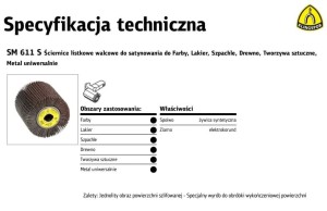 KLINGSPOR ŚCIERNICA NASADZ.LISTKOWA 100x100x19 gr.80