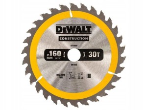 DEWALT PIŁA TARCZOWA 165x20mmx18z