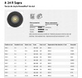 K.TARCZA MET 350mm x 3,5mm x 25,4mm  A24R Supra