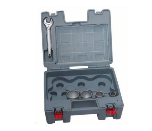 BOSCH ZESTAW KORON M14 Z NASYPEM DIAMENTOWYM LUTOWANYM  4el. 25, 35, 45, 51mm
