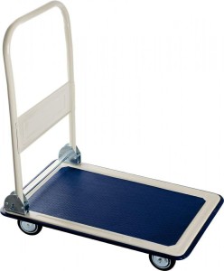CONDOR WÓZEK MAGAZYNOWY 4-KOŁOWY 150KG PLATFORMA 73x47cm