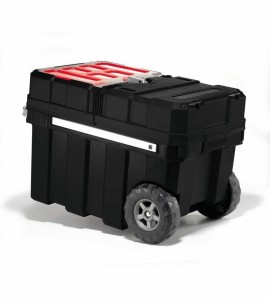 KETER SKRZYNKA NA KÓŁKACH MASTERLOADER BLACK/RED...