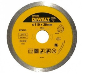 DEWALT TARCZA DIAMENTOWA PEŁNA 110mmx20mm DO DWC410