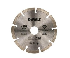 DEWALT TARCZA DIAMENTOWA SEGMENTOWA 125x1,7x22,2mm