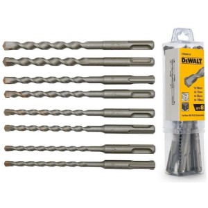 DEWALT ZESTAW WIERTEŁ SDS  8cz.