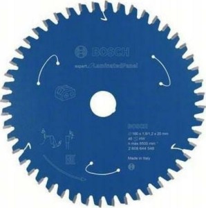 BOSCH PIŁA TARCZOWA EXPERT LAMINAT.PANEL 160x20x48z ACCU