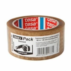 TESA TAŚMA PAKOWA SOLVENT 66m 48mm BEZB.