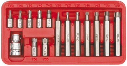VOREL KOŃCÓWKI TORX 15cz.    66580