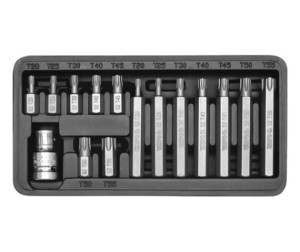 YATO KOŃCÓWKI TORX 15cz.  0411