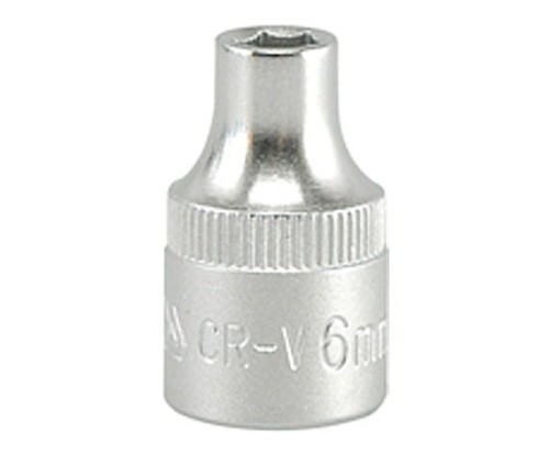 YATO NASADKA  6-KĄTNA   3/8"  KRÓTKA  6mm