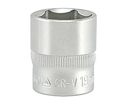 YATO NASADKA  6-KĄTNA   3/8"  KRÓTKA 19mm