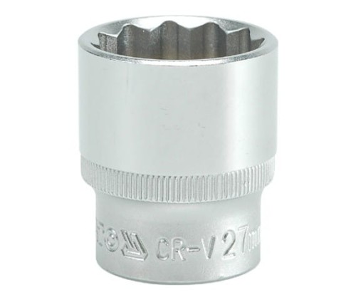 YATO NASADKA 12-KĄTNA 1/2"  KRÓTKA 27mm