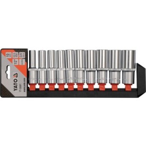 YATO NASADKI DŁUGIE 1/2" 10cz.  38861