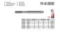 YATO GWINTOWNIK MASZYNOWY M3, DIN 371 HSS M2   2950