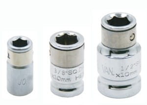 JONNESWAY KOŃCÓWKA ADAPTER  3/8" x 6kt.1/4"