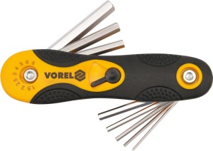 VOREL IMBUSY  8szt.CrV 1,5-8mm