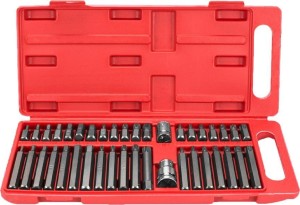 SILVER KOŃCÓWKI TORX.40cz.
