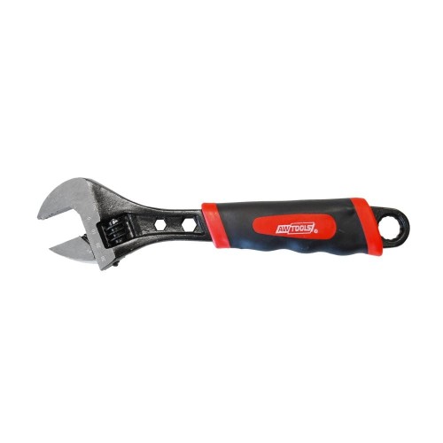 AWTOOLS KLUCZ NASTAWNY TYPU SZWED - GUMOWY UCHWYT 200mm