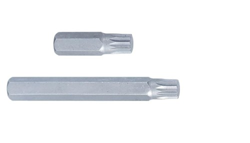 KING TONY KOŃCÓWKA SPLINE  M 8x36mm 6-kąt.10mm