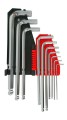 AWTOOLS KLUCZE IMBUSOWE BLACK LINE 10szt/KULA.