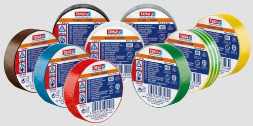 TESA TAŚMA IZOLACYJNA CZARNA 19mm x 20m  5000V