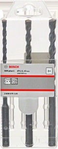 BOSCH WIERTŁO SDS PLUS-1 KPL. 6/8/10...W