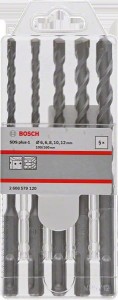 BOSCH WIERTŁO SDS PLUS-1 KPL. 6/6/8/10/1 2