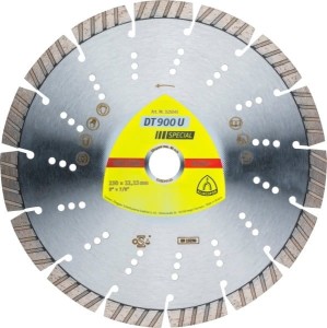 KLINGSPOR TARCZA DIAMENTOWA SEGMENTOWA 230mm x 2,6mm x 22,2mm    DT900U