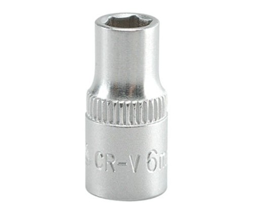 YATO NASADKA  6-KĄTNA   1/4"  KRÓTKA  6mm