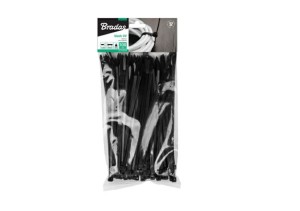 BRADAS OPASKA PLASTIK CZARNA  4,8x500/100szt.
