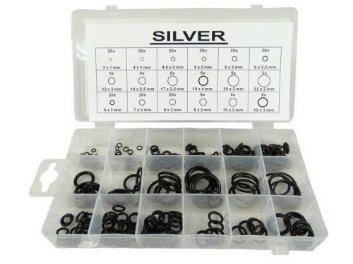 USZCZELKI ORINGI 225szt. /SILVER