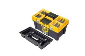 PATROL SKRZYNKA STUFF 26" PROFI CARBO żółta pokrywa, 595  x 337 x 316