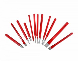 AWTOOLS ZESTAW PRZECINAKÓW I PUNKTAKÓW 12cz.