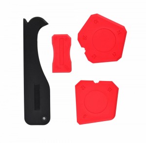 AWTOOLS SZPACHLE DO SIL. Z OBCINAKIEM 4szt